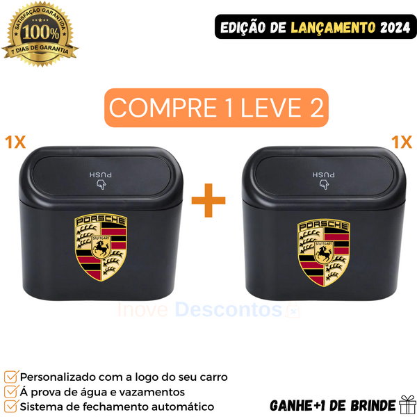 Kit Porta Resíduos Automotivo - COMPRE 1 LEVE 2